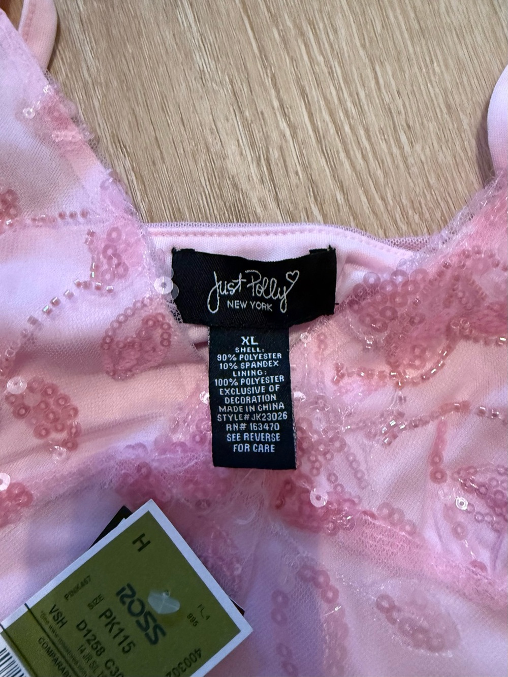 Pink sequin top - Picture 2 of 2